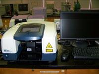 Jasco FTIR-4100 Infrared Spectrophotometer with Pike MIRacle ATR